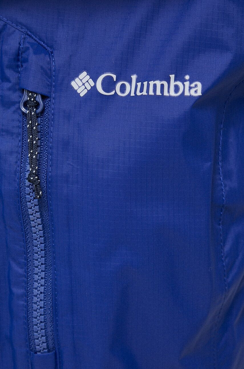 Columbia geacă outdoor Pouring Adventure II culoarea verde de tranzitie 1760061-479 - Pled.ro