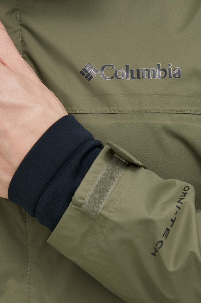 Columbia geacă outdoor Watertight II culoarea verde - Pled.ro