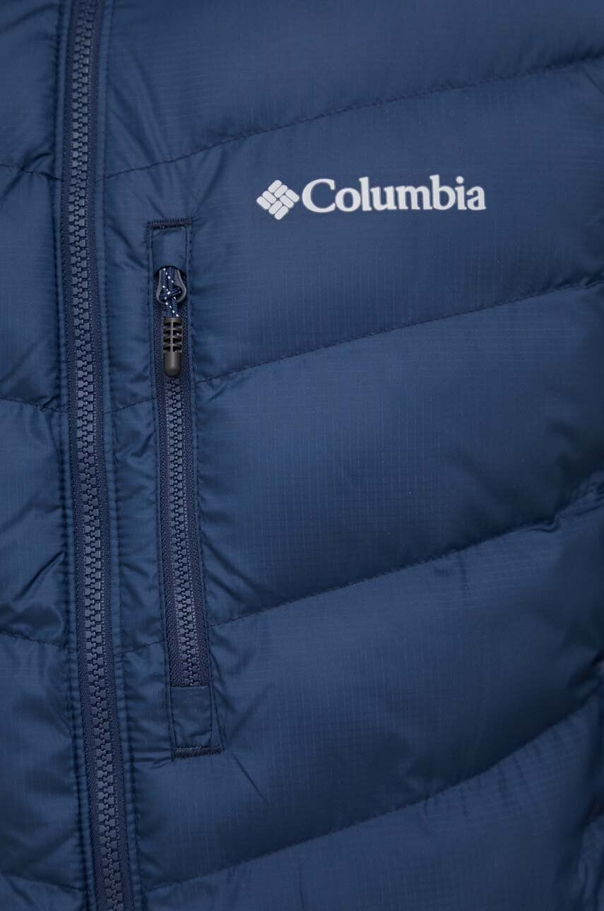 Columbia geacă sport Labyrinth Loop Hooded Jacket culoarea bleumarin de iarnă 1957343 - Pled.ro