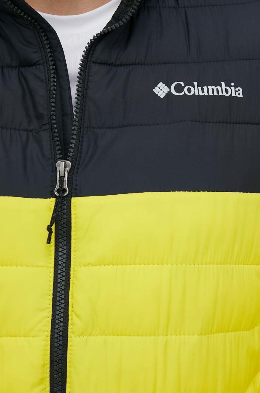 Columbia geacă sport Powder Lite Jkt culoarea bleumarin de iarnă 1698001 - Pled.ro