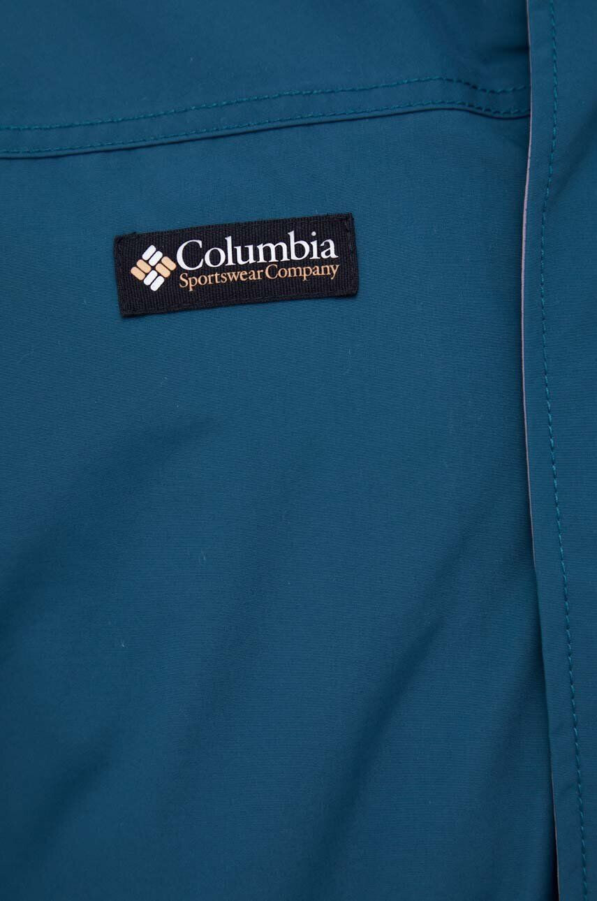 Columbia jacheta de exterior culoarea turcoaz de tranzitie - Pled.ro