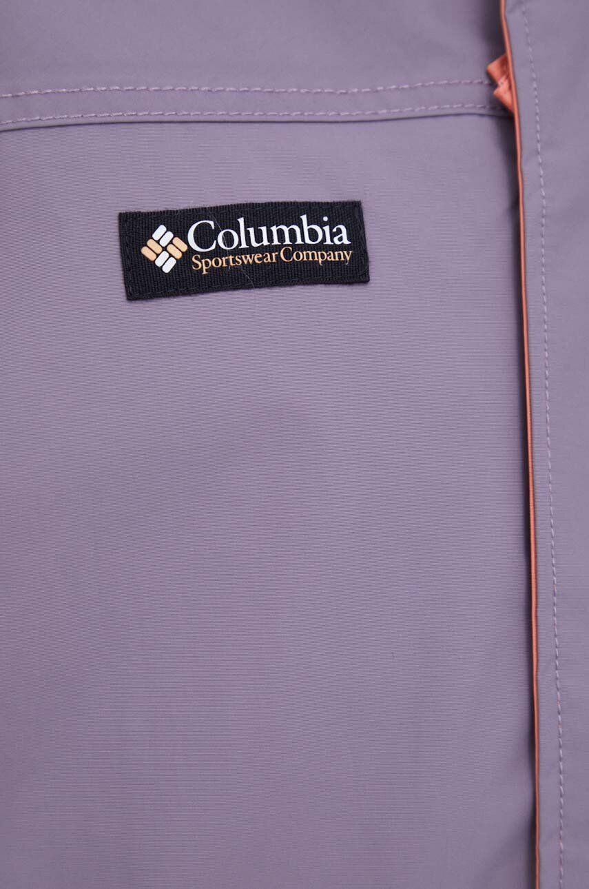 Columbia jacheta de exterior culoarea violet de tranzitie - Pled.ro