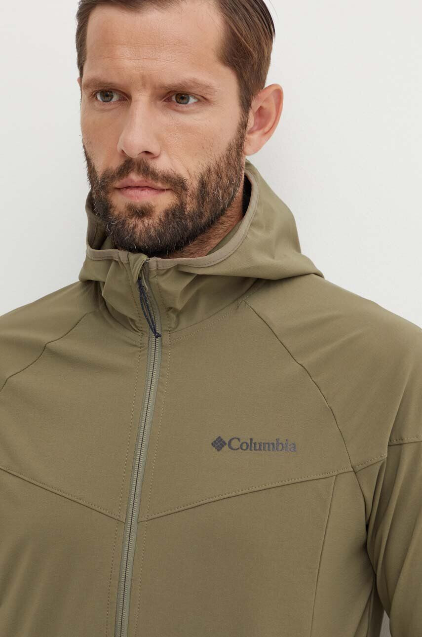 Columbia geaca outdoor Heather Canyon culoarea verde - Pled.ro