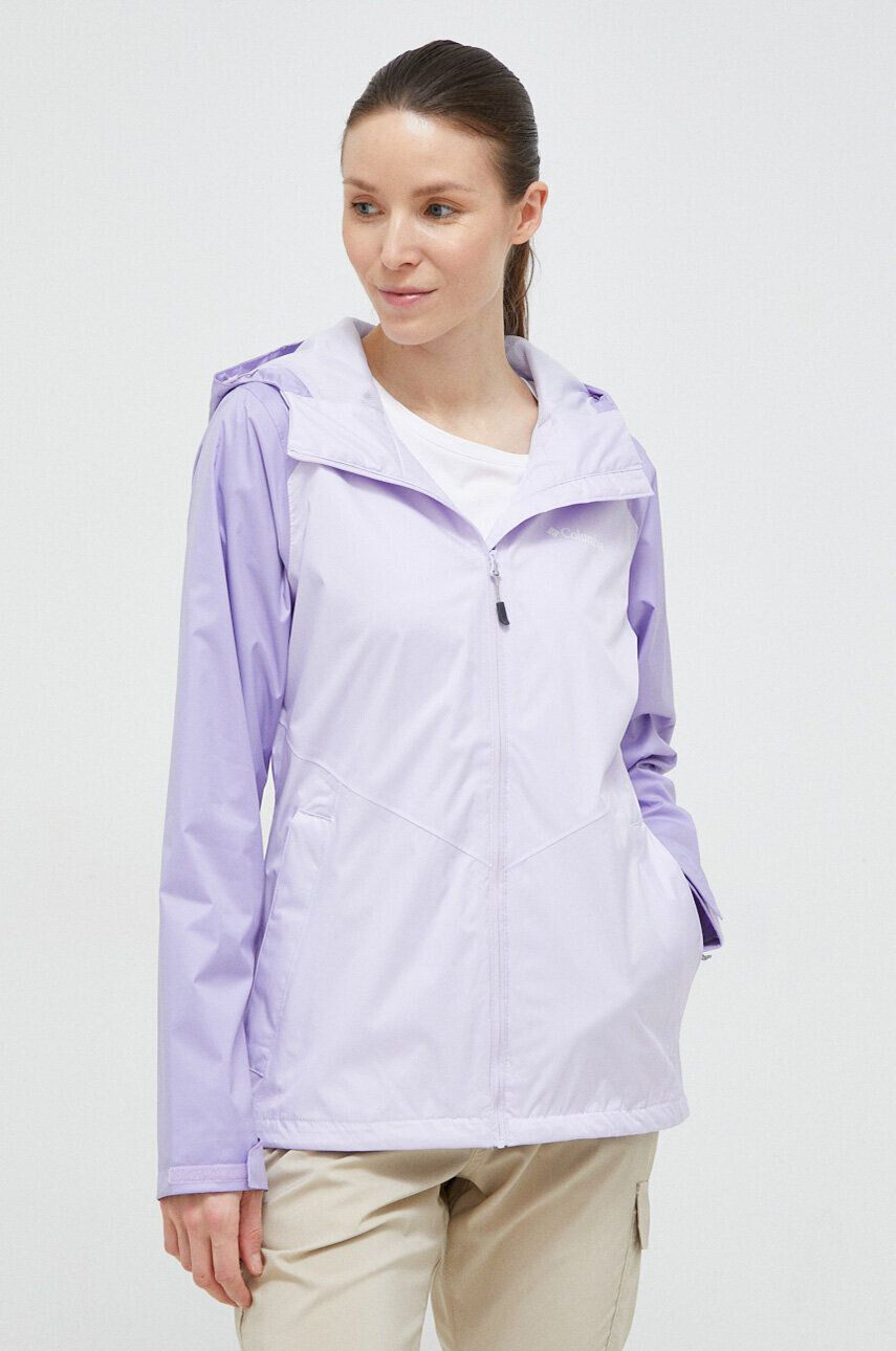 Columbia jachetă de exterior Inner Limits II Jacket culoarea violet 1895802-316 - Pled.ro