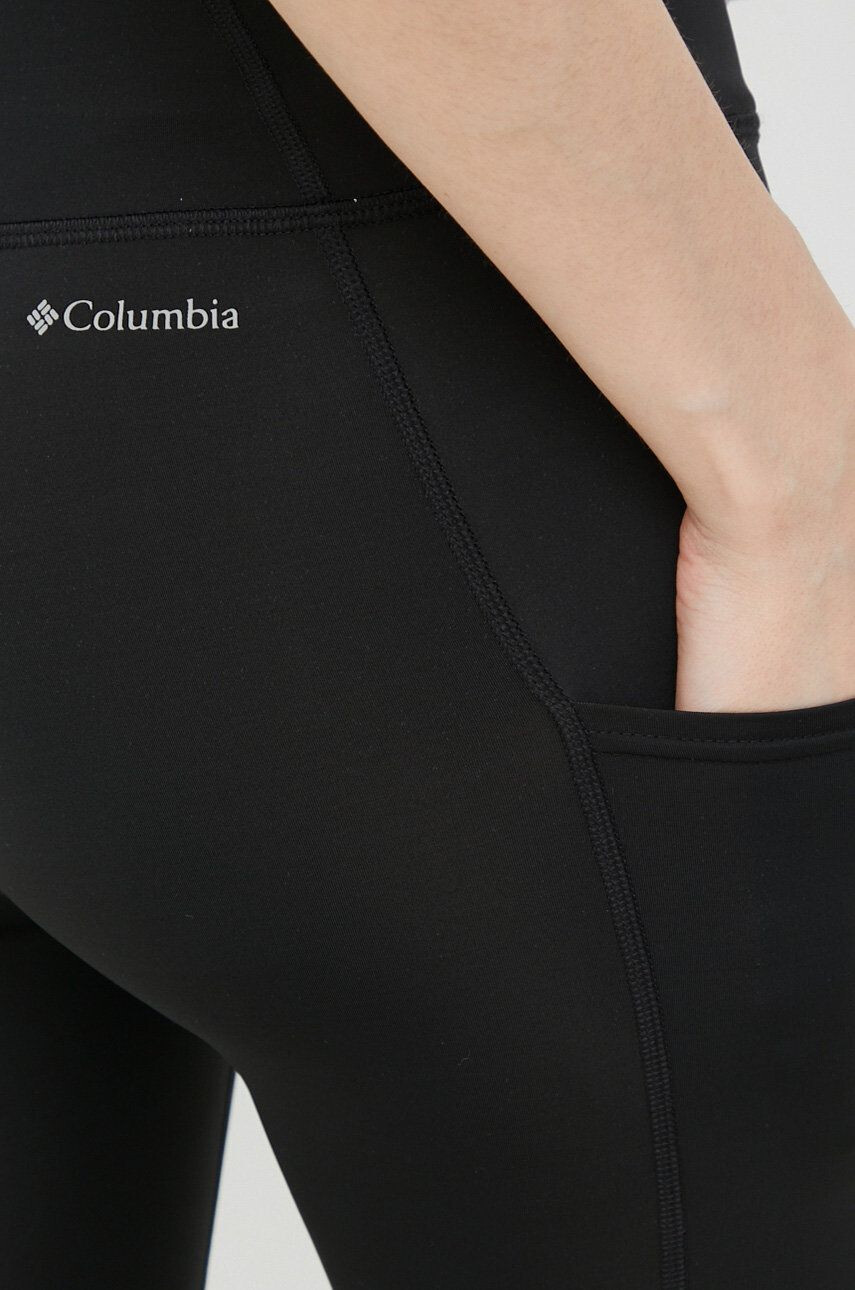 Columbia leggins sport Boundless Trek femei culoarea negru neted - Pled.ro