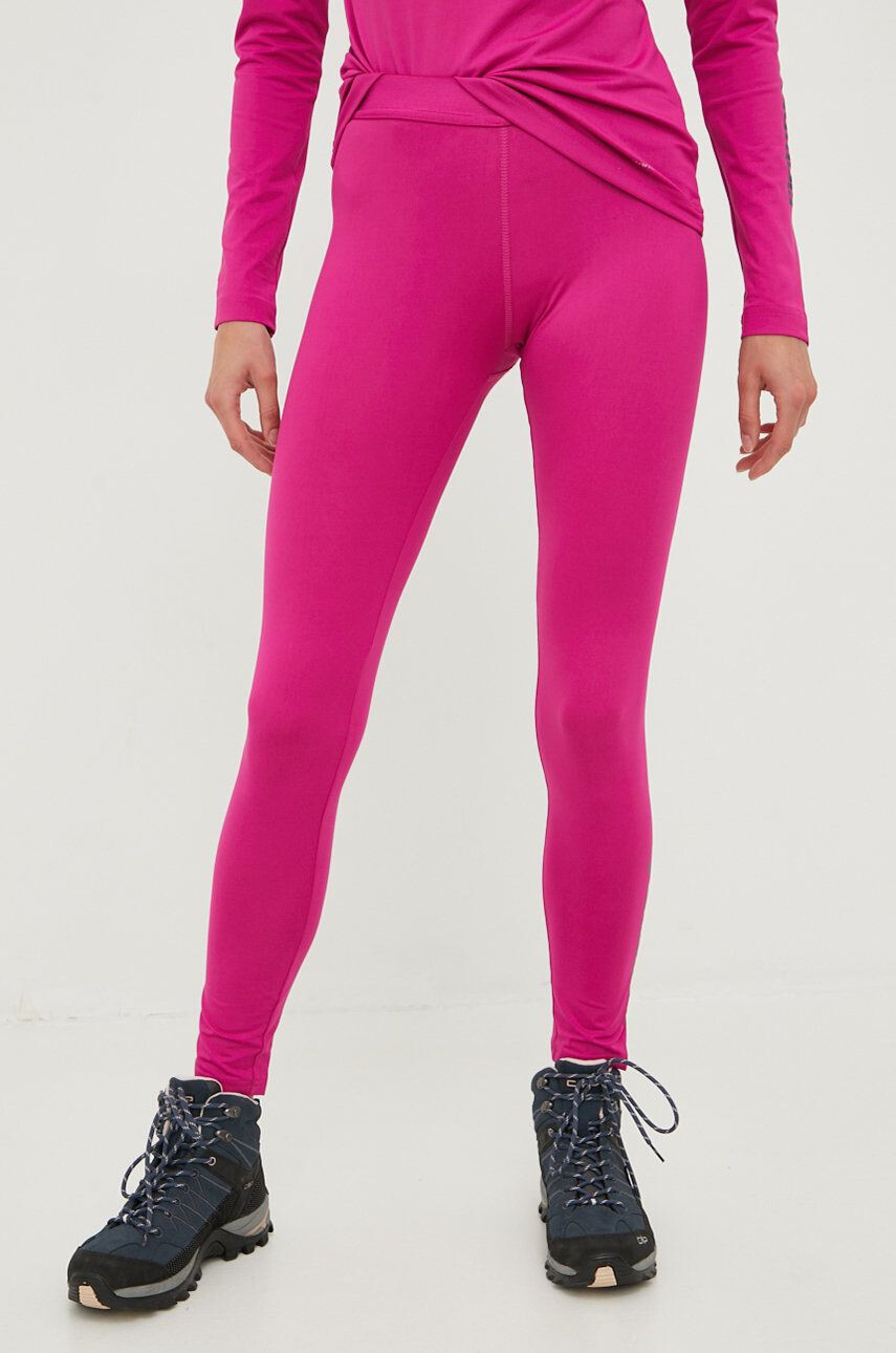 Columbia leggins sport Hike femei culoarea roz neted - Pled.ro