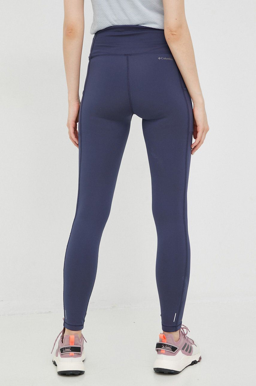 Columbia leggins sport Windgates femei culoarea violet modelator - Pled.ro