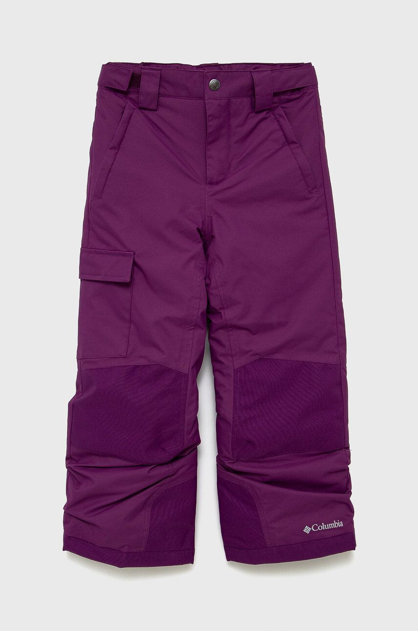 Columbia pantaloni copii culoarea galben - Pled.ro