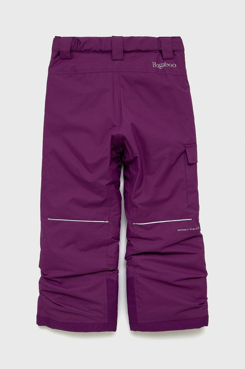 Columbia pantaloni copii culoarea galben - Pled.ro