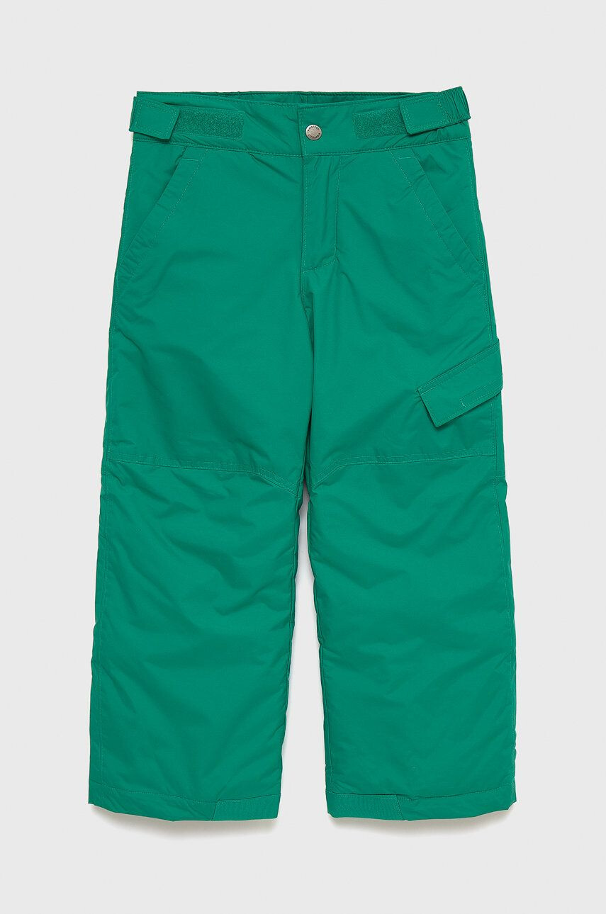 Columbia Pantaloni copii culoarea verde - Pled.ro