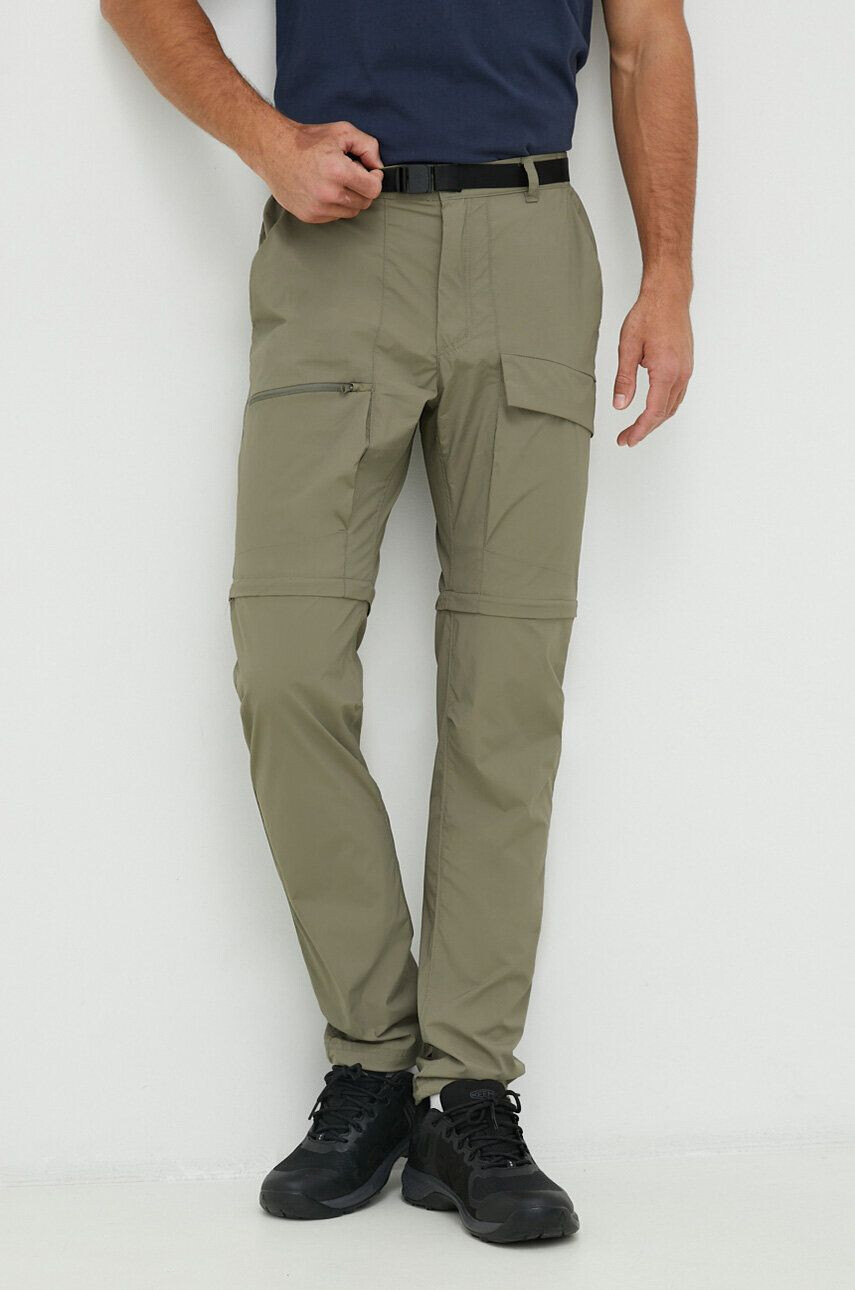 Columbia pantaloni de exterior Maxtrail Lite culoarea verde - Pled.ro