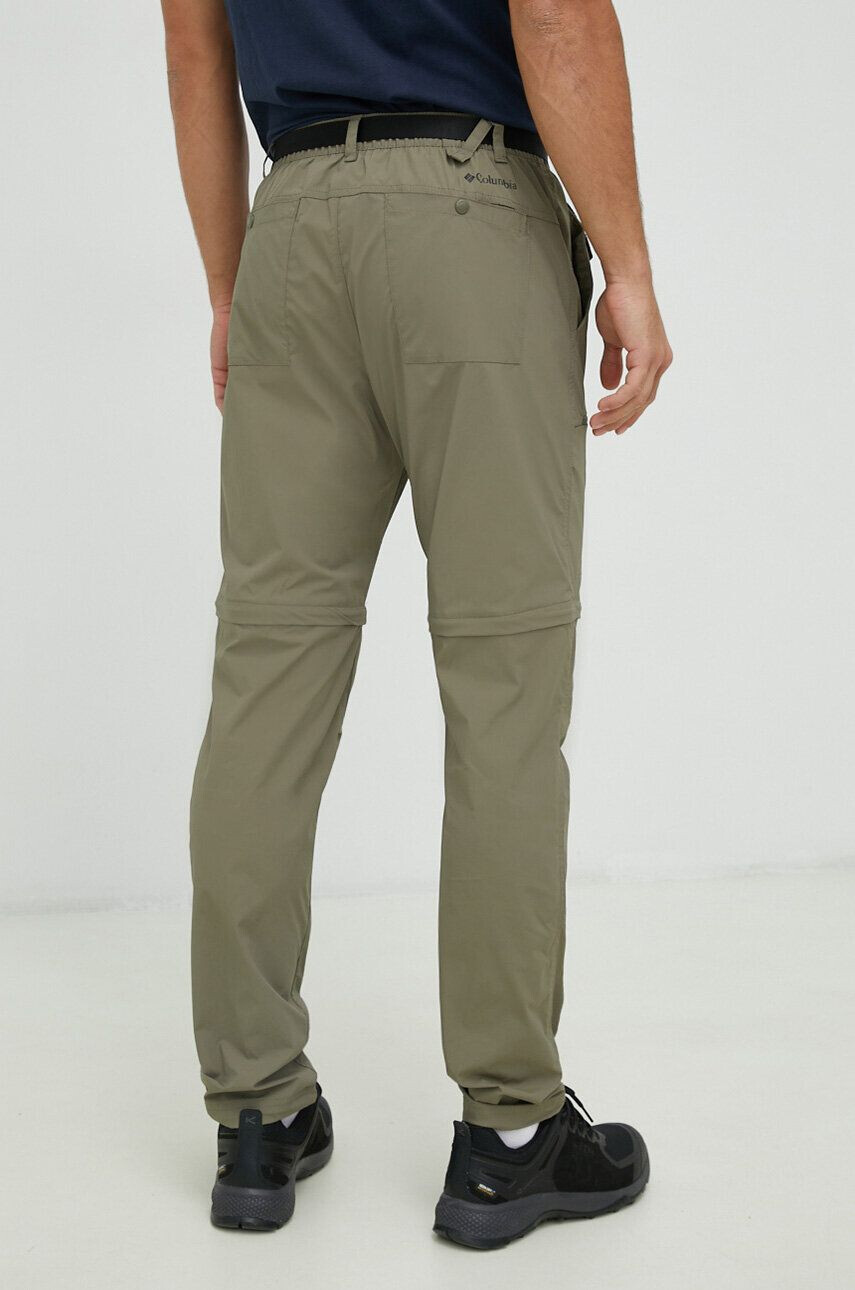 Columbia pantaloni de exterior Maxtrail Lite culoarea verde - Pled.ro