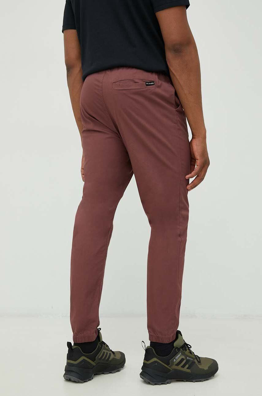 Columbia pantaloni de exterior Rapid Rivers barbati culoarea violet drept - Pled.ro