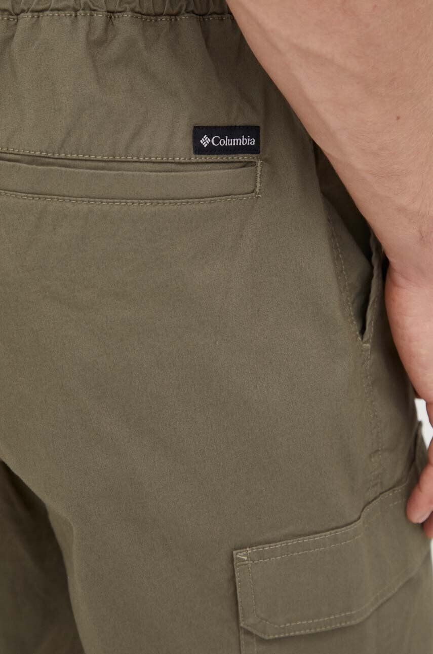 Columbia pantaloni de exterior Rapid Rivers culoarea verde - Pled.ro