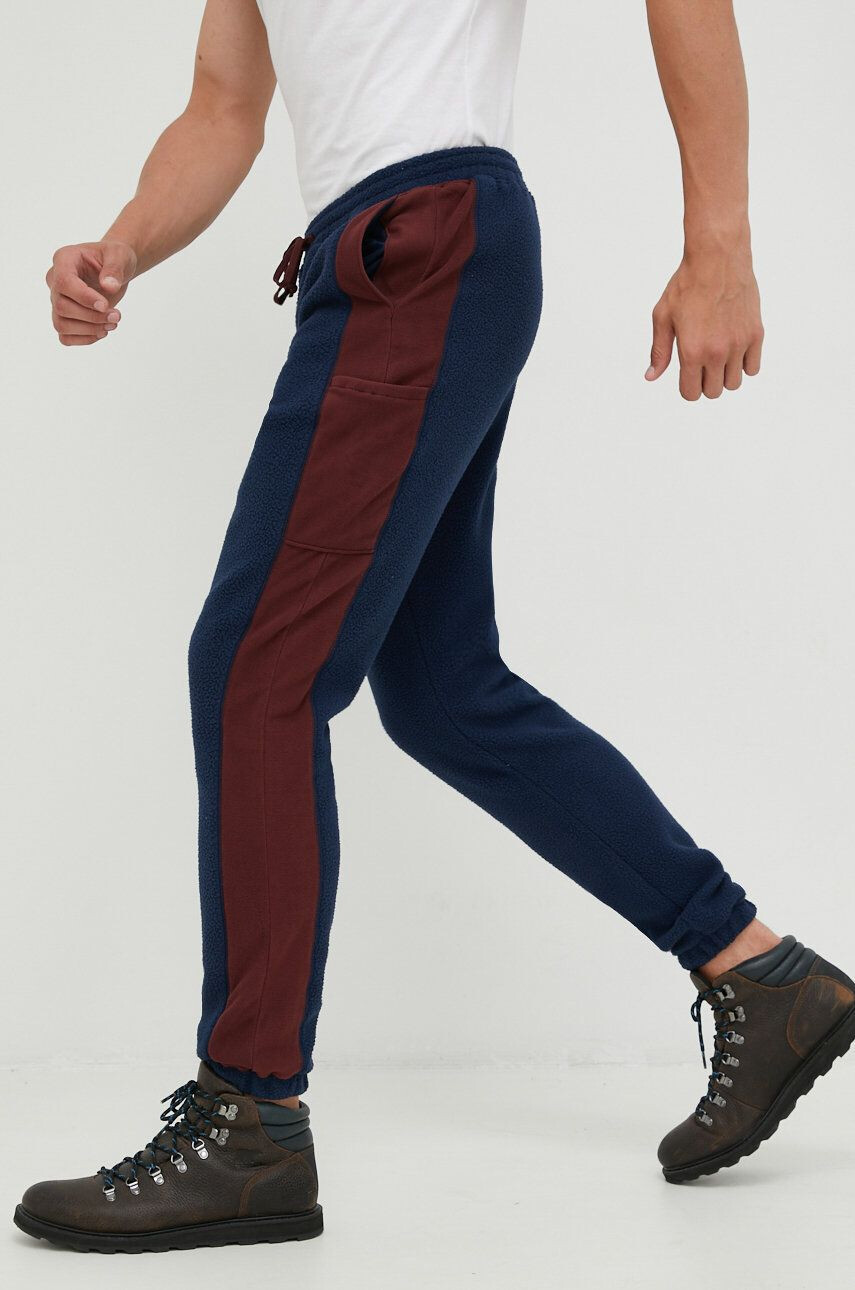 Columbia pantaloni de trening culoarea bej neted - Pled.ro