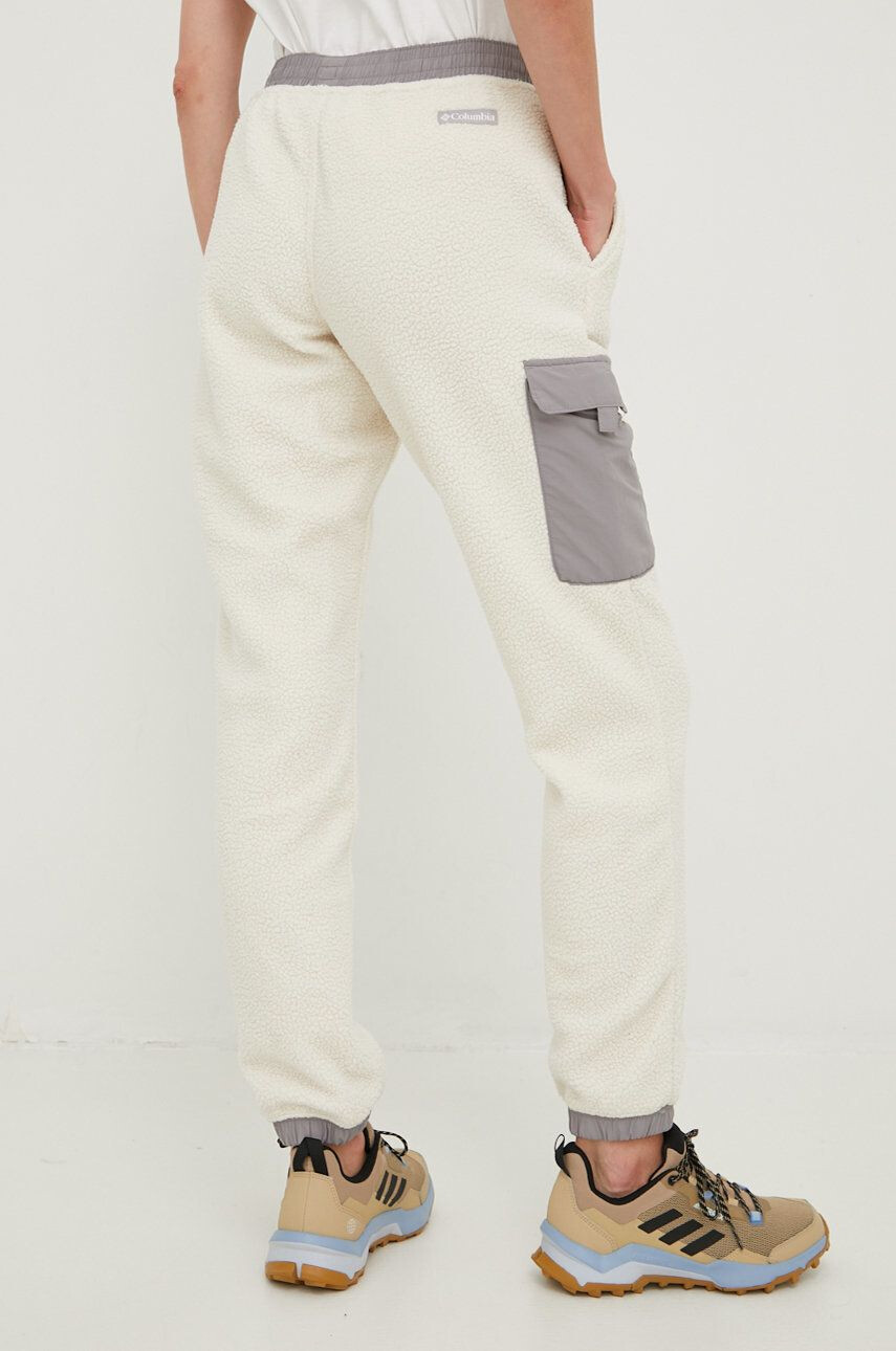 Columbia pantaloni de trening barbati culoarea gri neted - Pled.ro