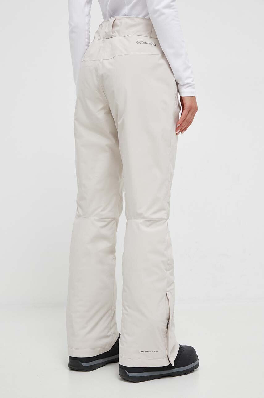 Columbia pantaloni Shafer Canyon Insulated culoarea bej - Pled.ro