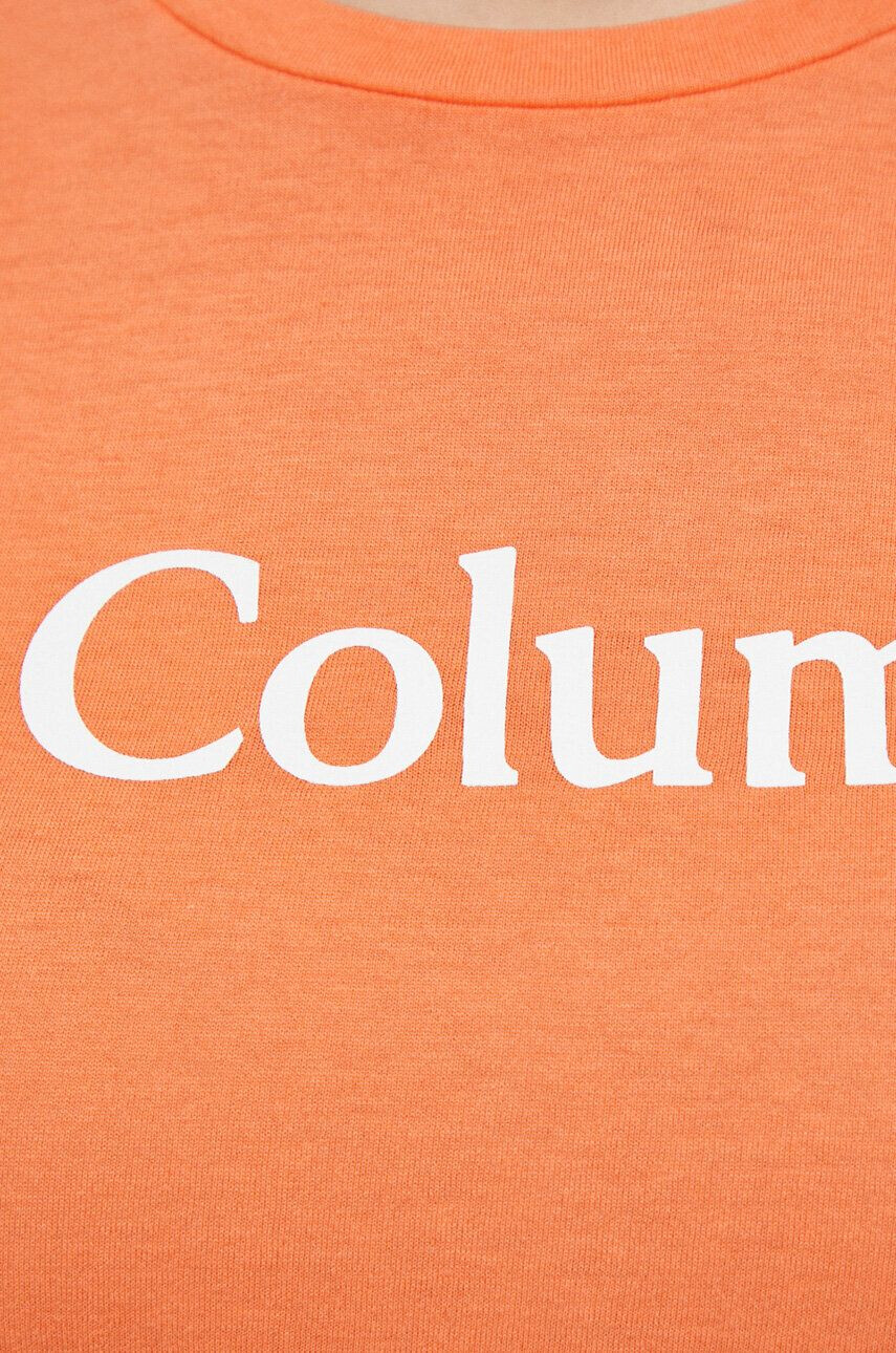 Columbia tricou femei culoarea portocaliu - Pled.ro