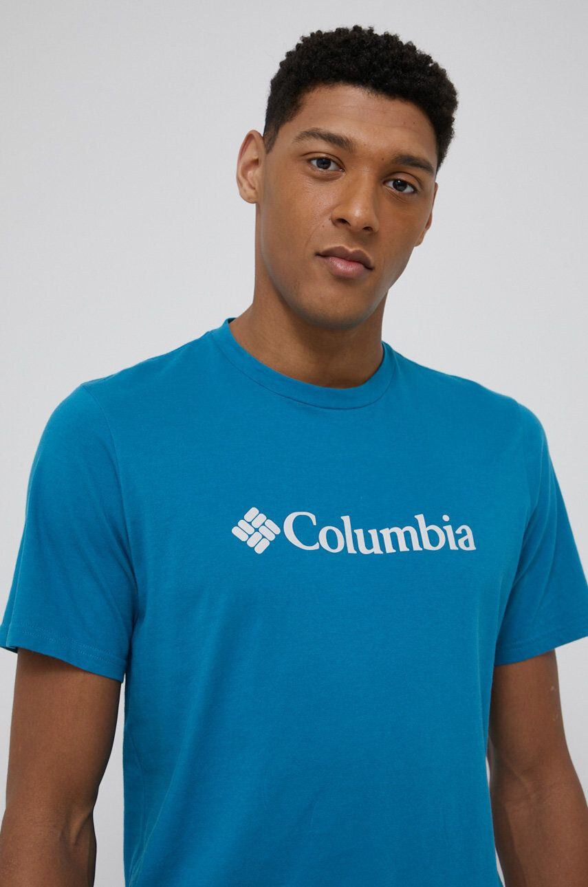 Columbia tricou din bumbac culoarea roz - Pled.ro