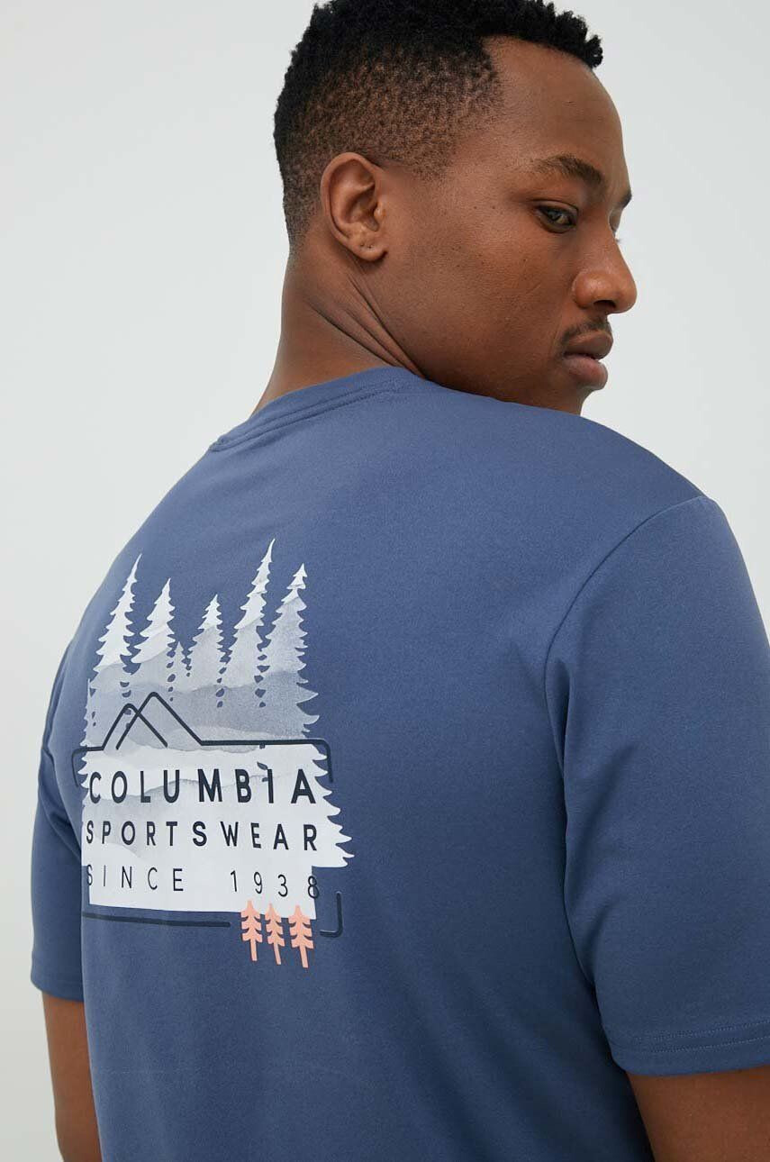 Columbia tricou sport Legend Trail cu imprimeu - Pled.ro