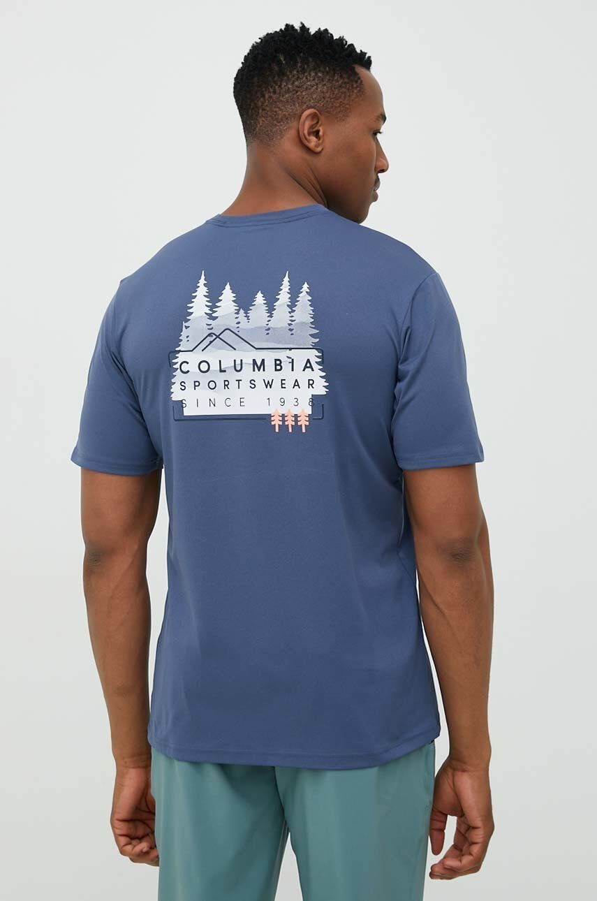 Columbia tricou sport Legend Trail cu imprimeu - Pled.ro