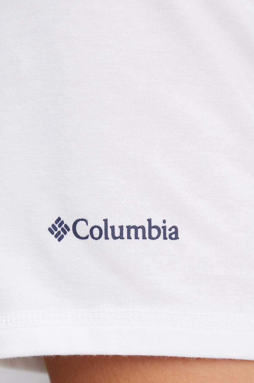 Columbia tricou sport Sun Trek culoarea alb 1931753-103 - Pled.ro