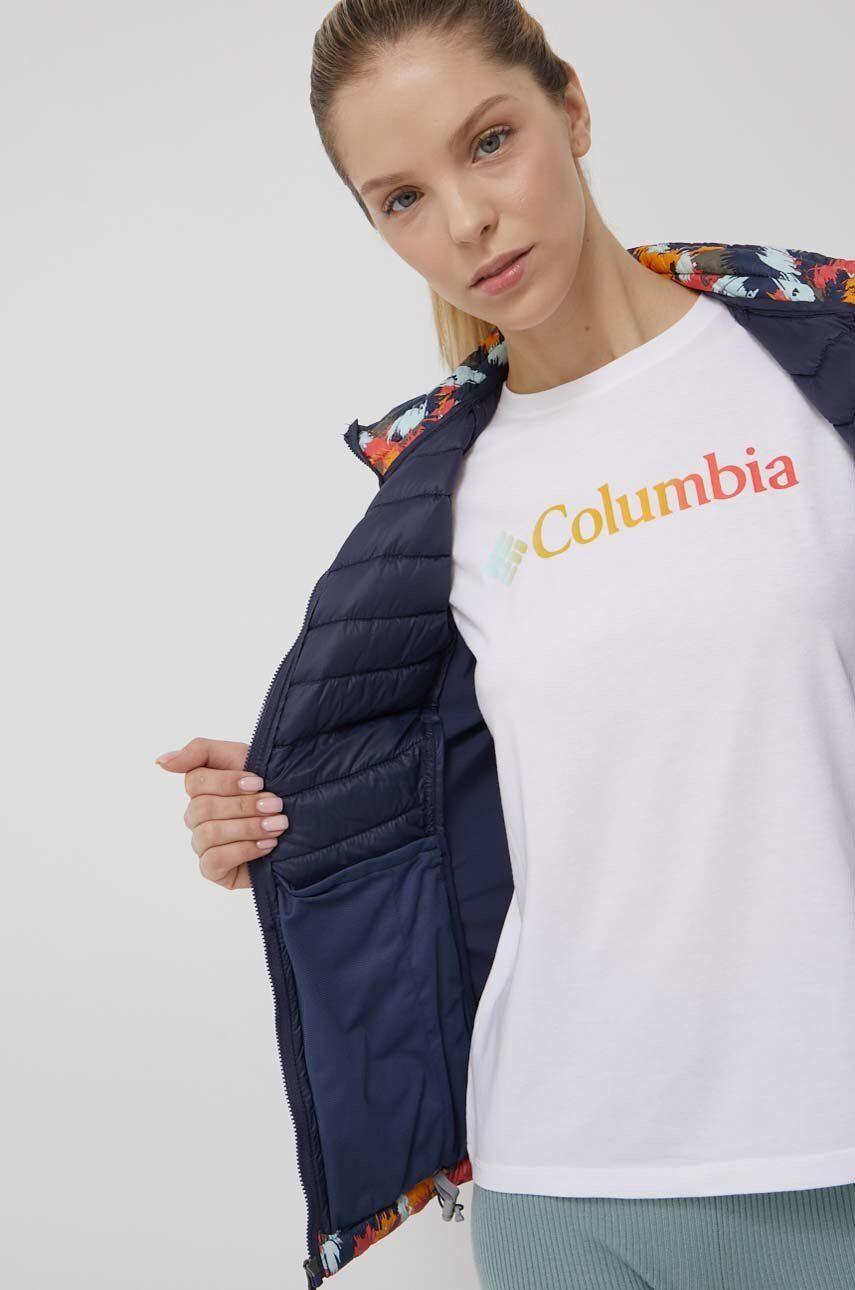 Columbia vestă sport Powder Pass culoarea negru de tranzitie 1842414-010 - Pled.ro