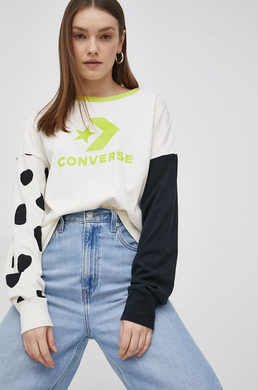 Converse Longsleeve din bumbac - Pled.ro