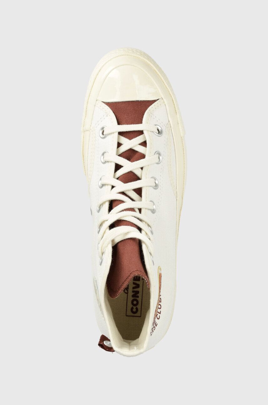 Converse tenisi Chuck 70 culoarea alb A05681C - Pled.ro