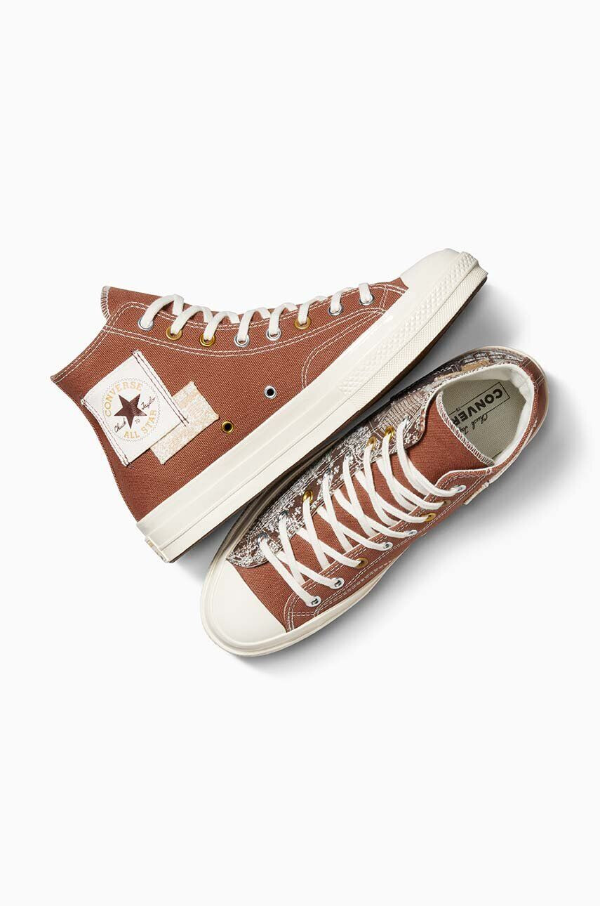 Converse tenisi Chuck 70 culoarea maro A05205C - Pled.ro