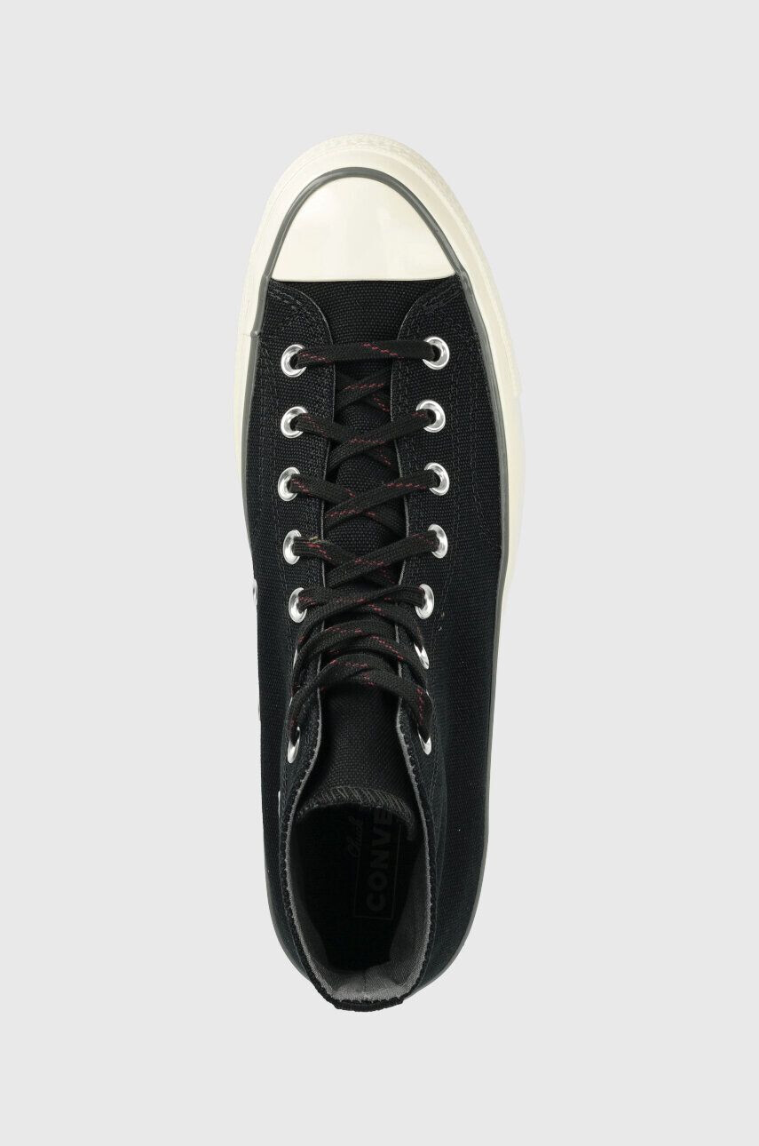 Converse tenisi Chuck 70 HI barbati culoarea negru A02758C - Pled.ro