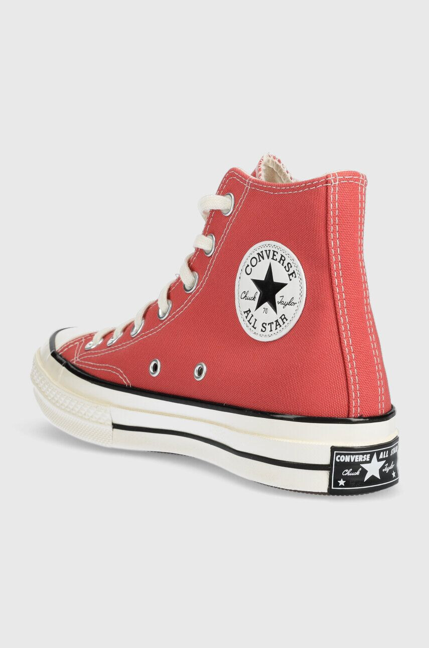 Converse teniși Chuck 70 HI culoarea rosu A05114C A05114C-BRICK - Pled.ro