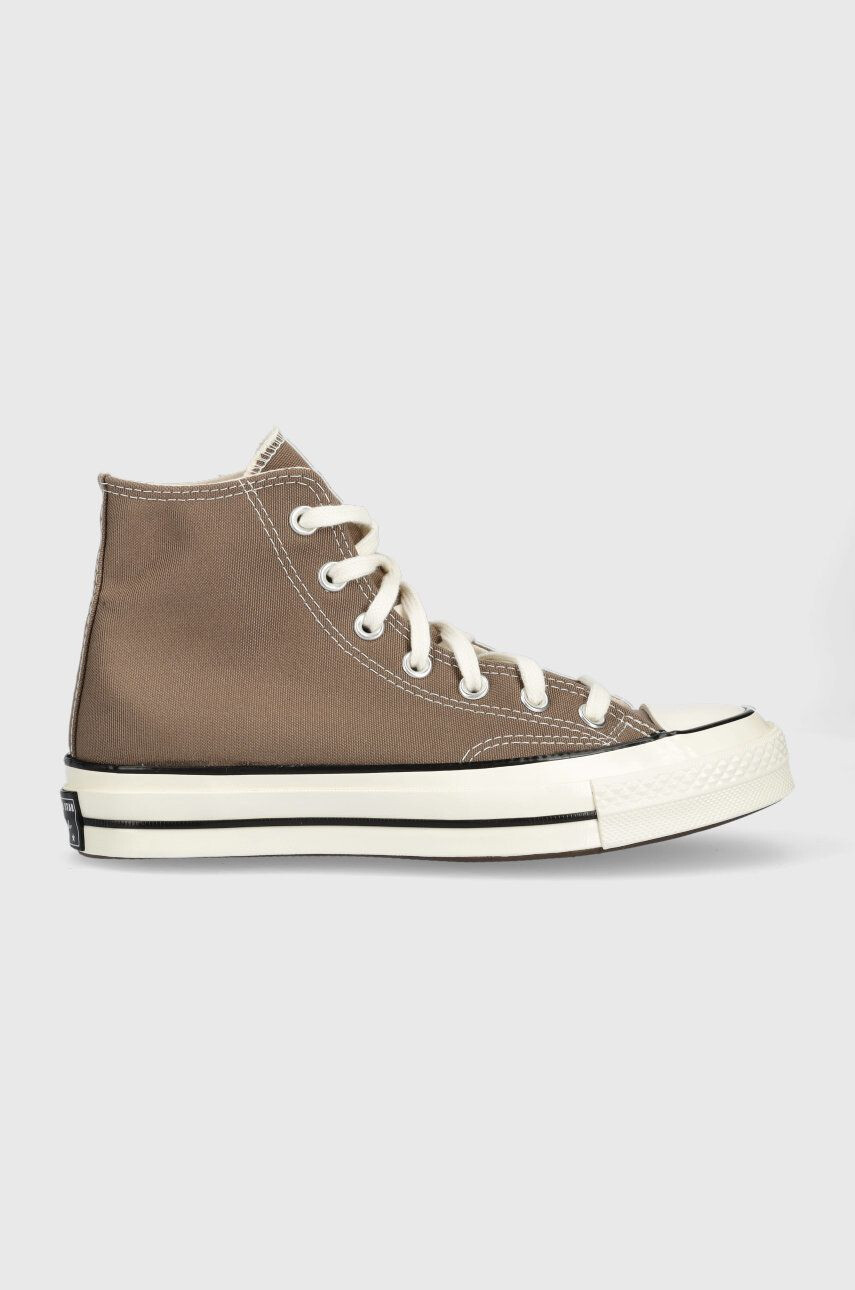 Converse teniși Chuck 70 Tonal Polyester culoarea maro A00753C-DESERT - Pled.ro