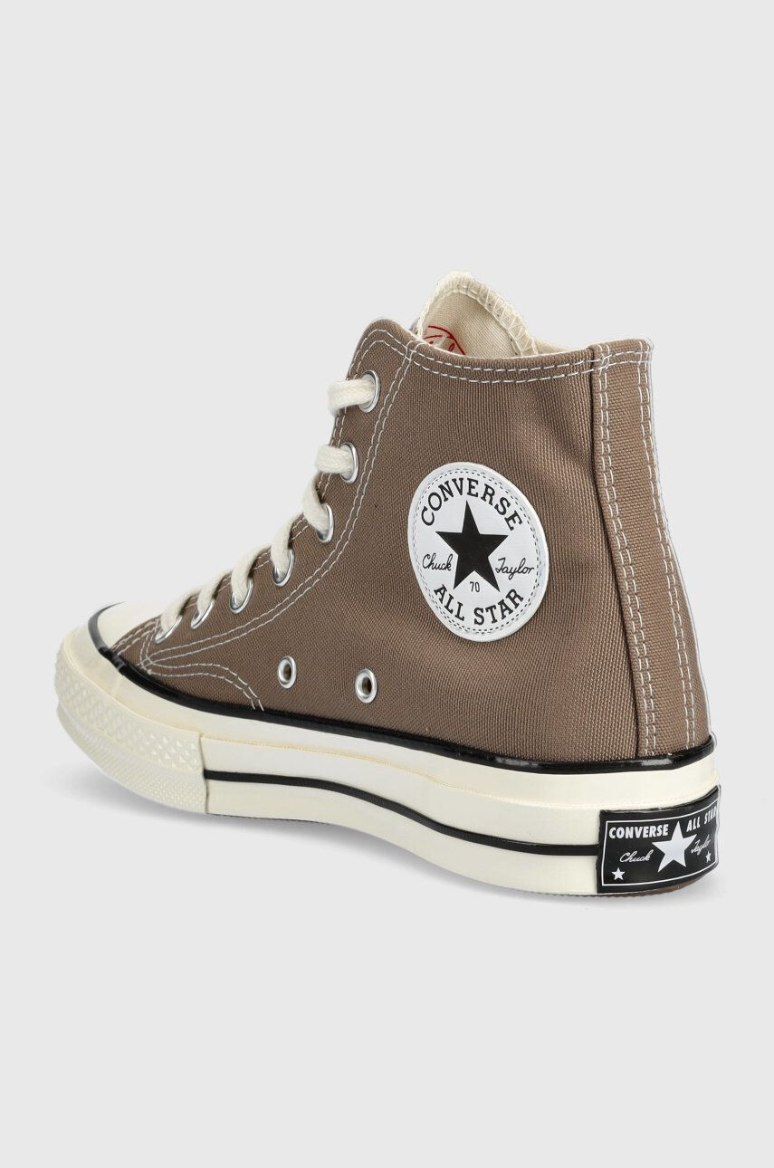 Converse teniși Chuck 70 Tonal Polyester culoarea maro A00753C-DESERT - Pled.ro