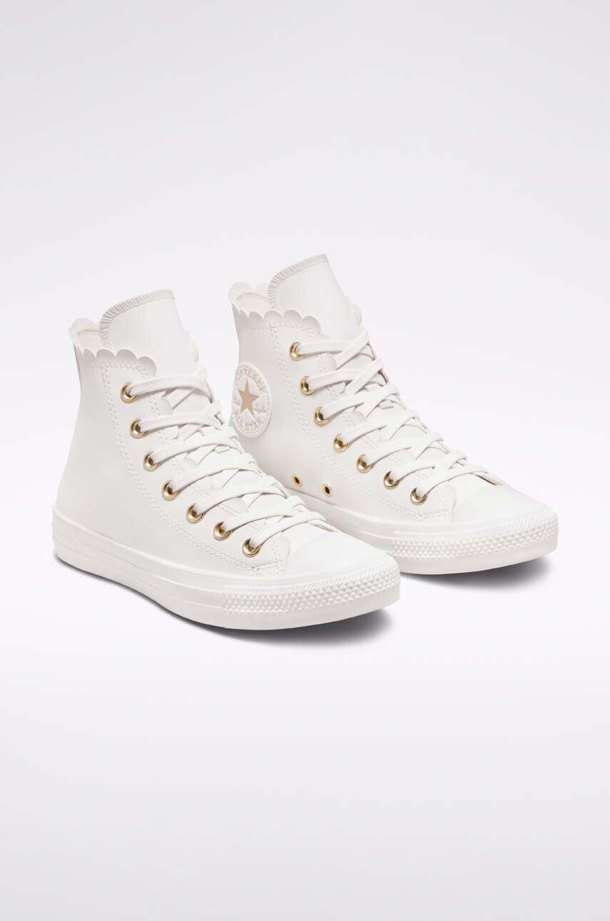 Converse tenisi Chuck Taylor All Star femei culoarea bej A03718C - Pled.ro