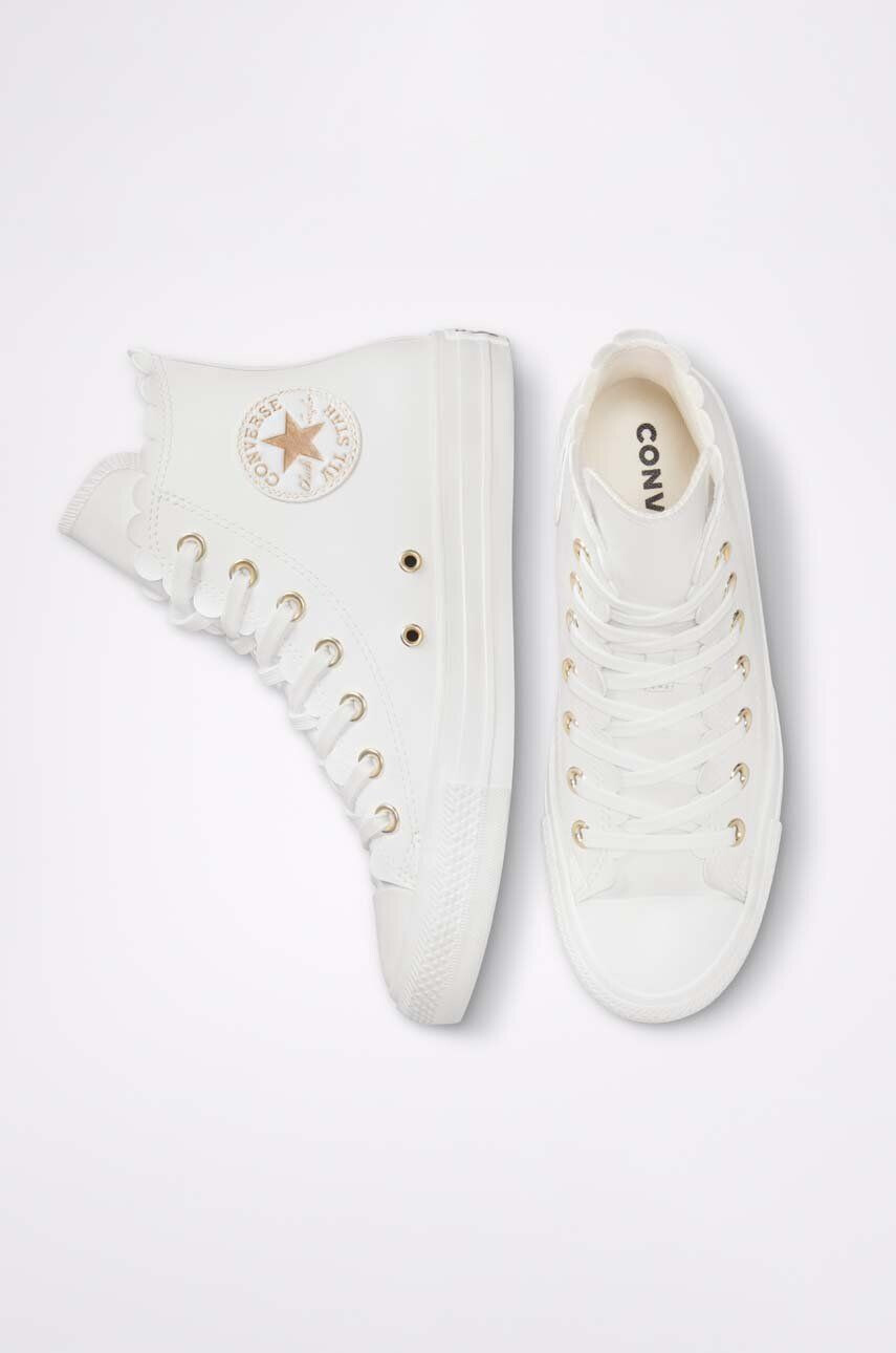 Converse tenisi Chuck Taylor All Star femei culoarea bej A03718C - Pled.ro