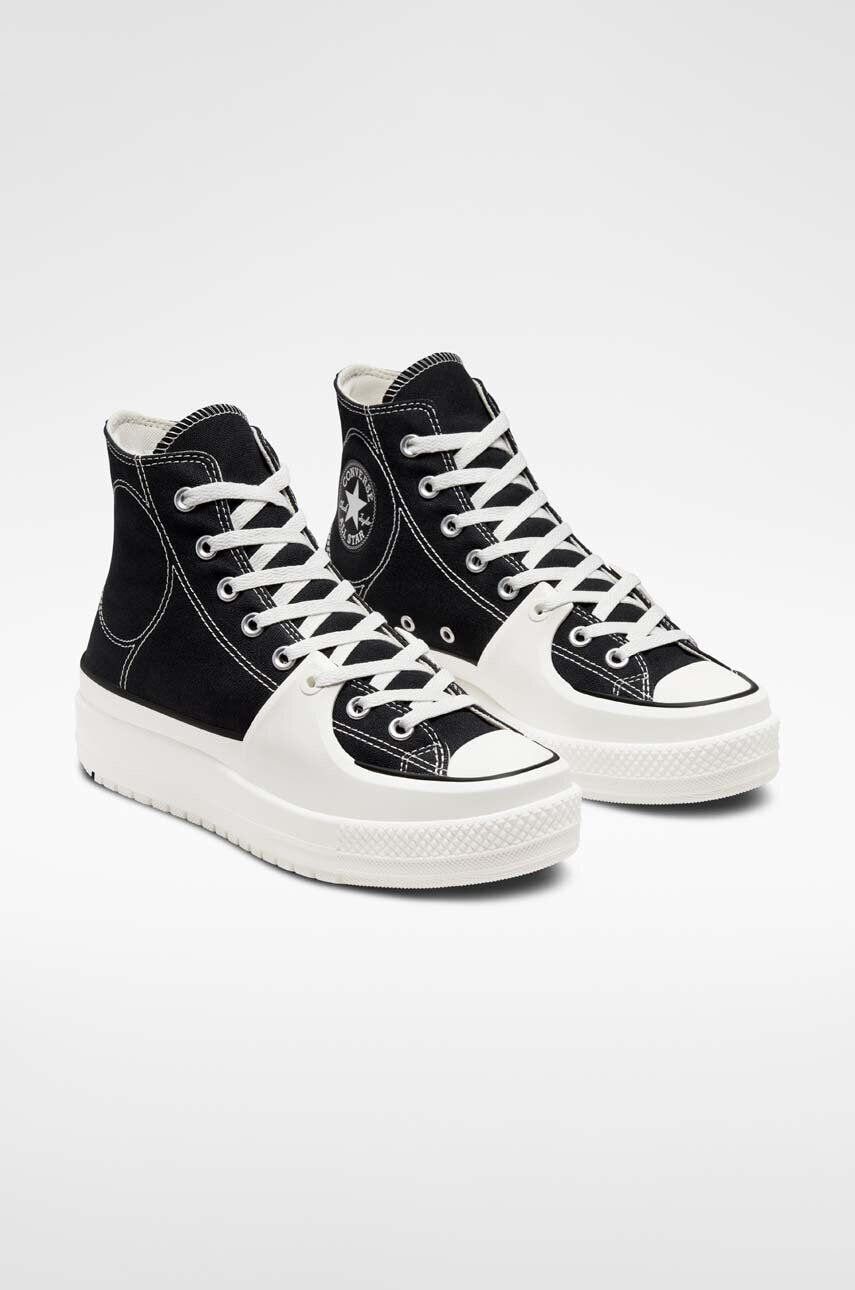 Converse tenisi Chuck Taylor All Star Construct culoarea negru A05094C - Pled.ro