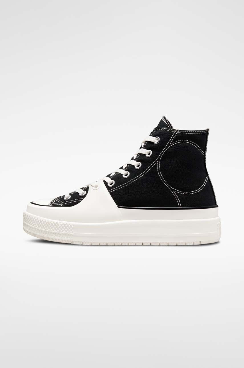 Converse tenisi Chuck Taylor All Star Construct culoarea negru A05094C - Pled.ro