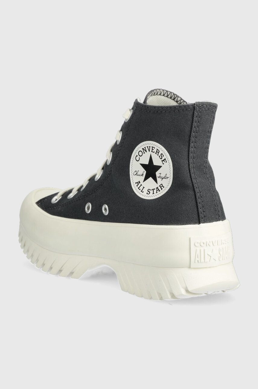 Converse tenisi Chuck Taylor All Star Lugged 2.0 femei culoarea gri - Pled.ro