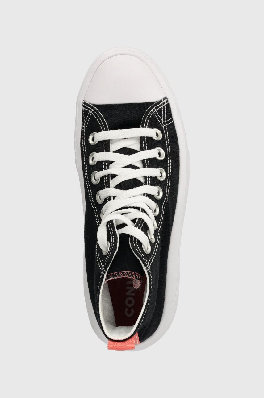 Converse tenisi Chuck Taylor All Star Move femei culoarea negru A04831C - Pled.ro