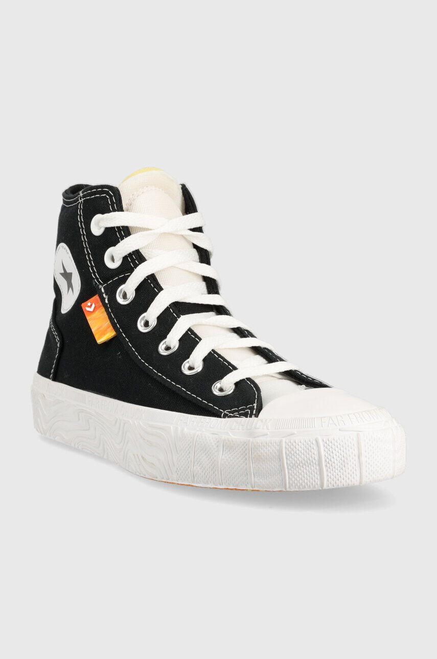 Converse tenisi Chuck Taylor Alt Star HI culoarea negru A00422C - Pled.ro