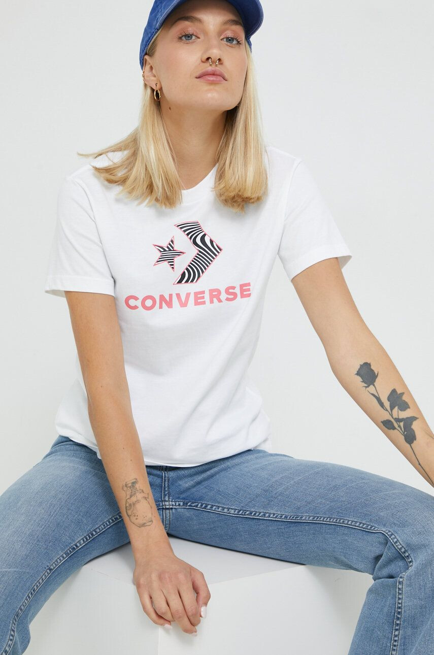 Converse tricou din bumbac - Pled.ro