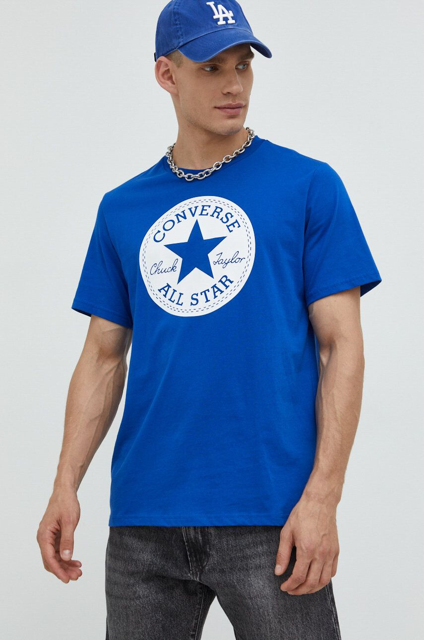 Converse tricou din bumbac - Pled.ro