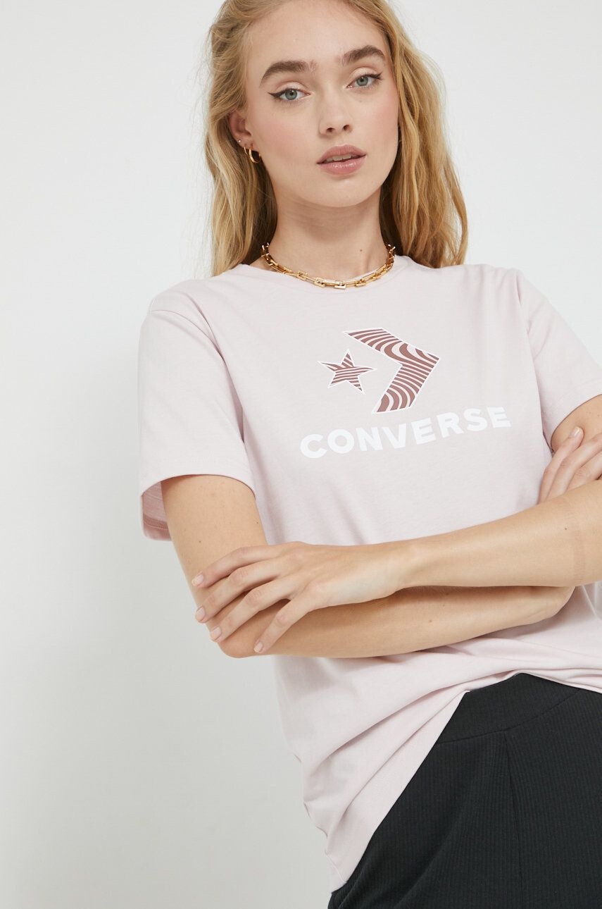 Converse tricou din bumbac - Pled.ro