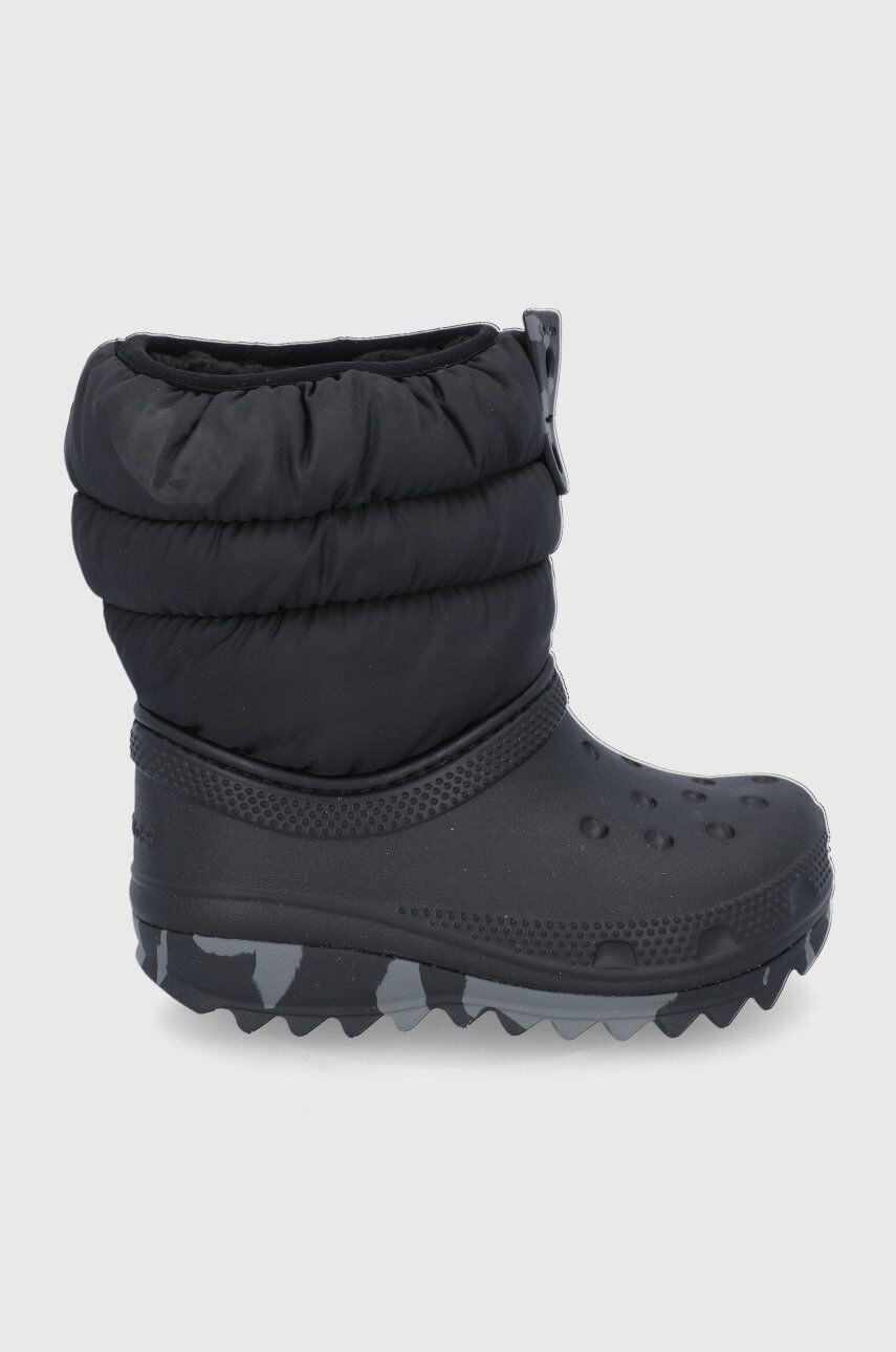 Crocs Cizme de iarnă copii culoarea negru - Pled.ro