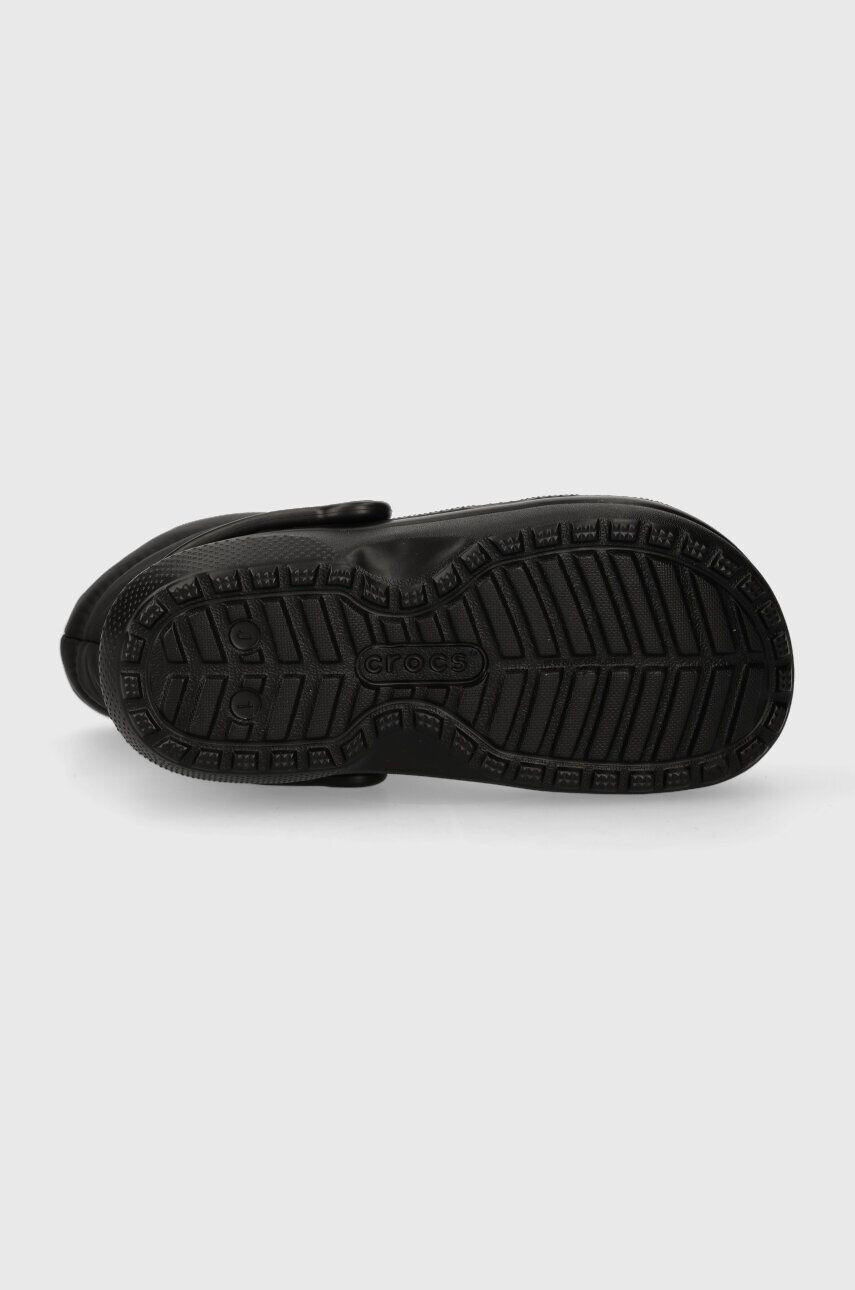 Crocs cizme de iarna copii Classic Lined Neo Puff culoarea negru - Pled.ro