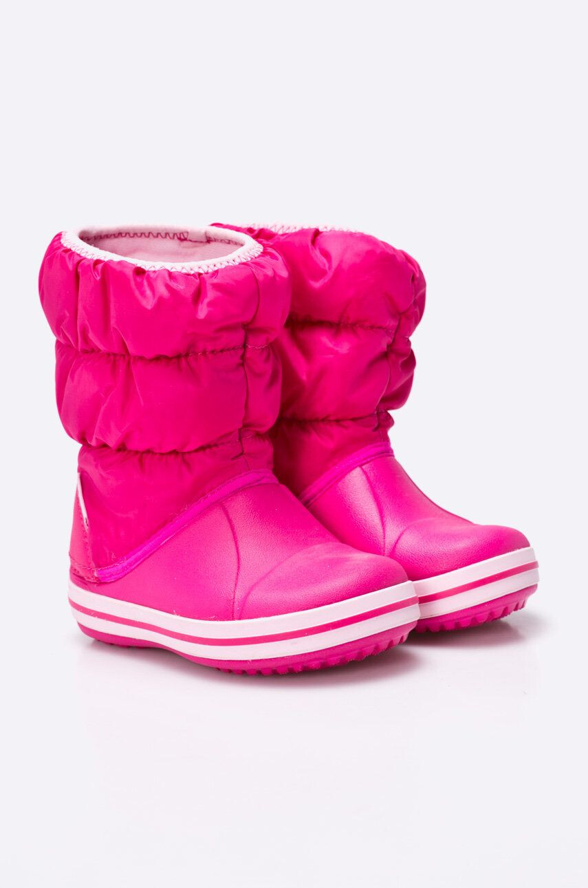 Crocs încălțăminte de iarnă Winter Puff 14613 culoarea roz 14613.CANDY.PINK-CANDY.PINK - Pled.ro