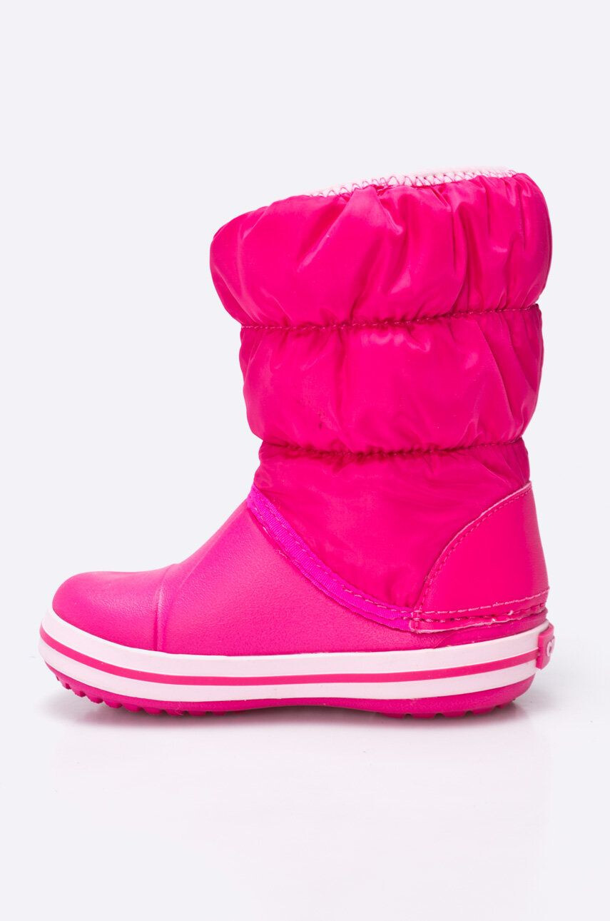 Crocs încălțăminte de iarnă Winter Puff 14613 culoarea roz 14613.CANDY.PINK-CANDY.PINK - Pled.ro