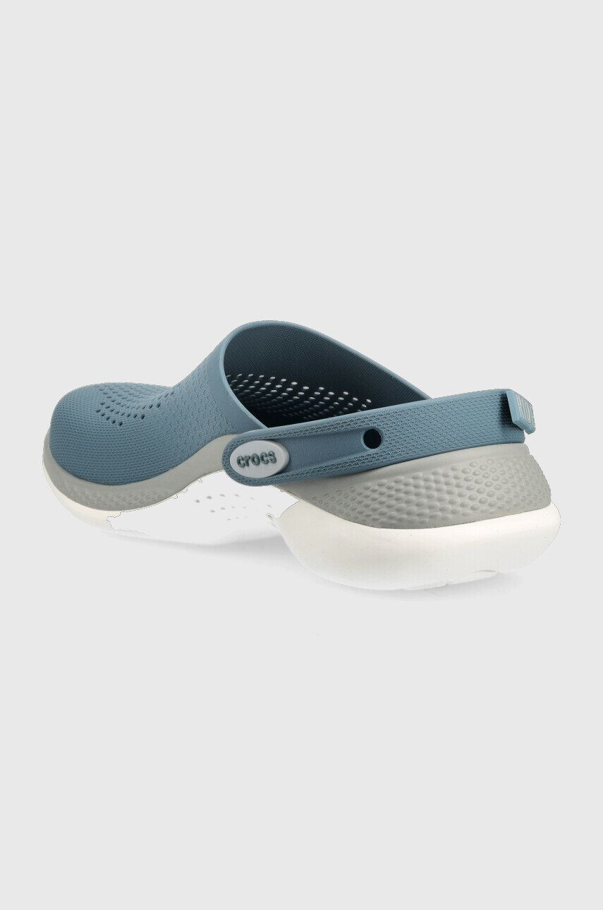 Crocs Literide 360 Clog femei culoarea albastru marin - Pled.ro