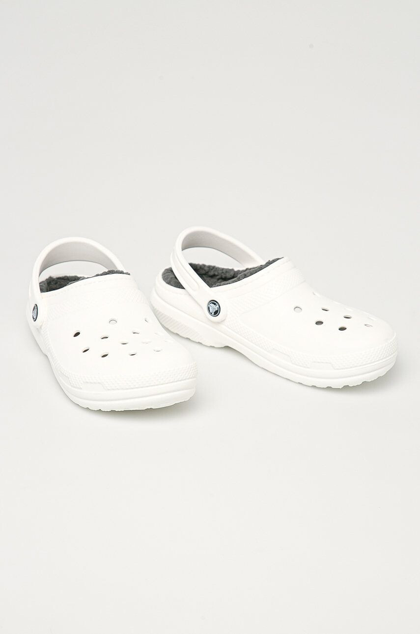 Crocs Papuci .CLASSIC.203591-WHITE/GR - Pled.ro